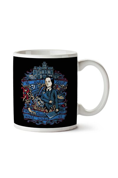 ART HEDİYE Wednesday Addams We Gladly Feast The Addams Family Two Sided Print...
