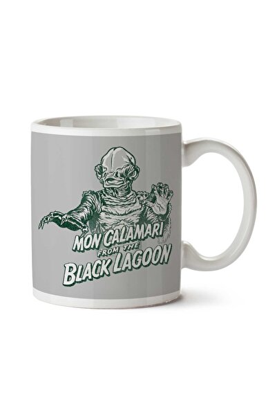ART HEDİYE كوب مون كالاماري من بلاك لاجون ستار وورز مطبوع على الوجهين
