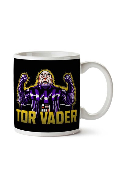ART HEDİYE كوب مطبوع على الجانبين من Tor Vader Software Sith Lord Star Wars