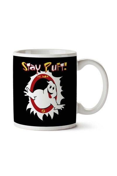 ART HEDİYE كوب Stay Puft Ghost Busters مطبوع على الجانبين