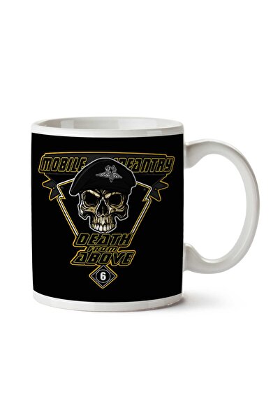 ART HEDİYE كوب مطبوع على الجانبين من Death From Above Mobile Infantry Starshi...