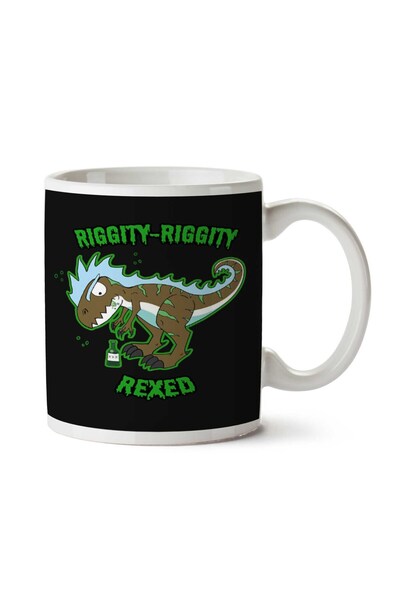 ART HEDİYE كوب Riggity Riggity Redxed مطبوع على الجانبين