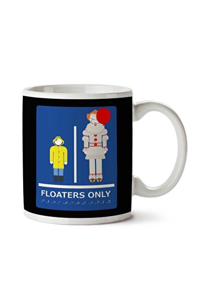 ART HEDİYE Derry Restroom It Pennywise Two Sided Printed Mug