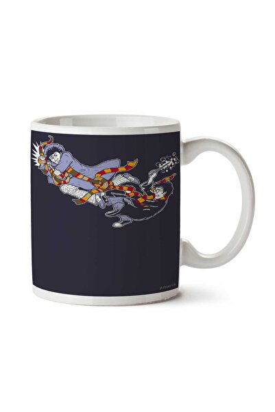 ART HEDİYE كوب Whodiwasi مطبوع على الجانبين