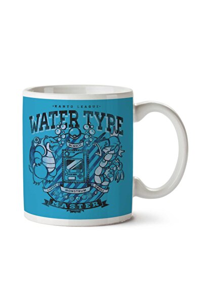 ART HEDİYE كوب بوكيمون كانتو ليج ووتر تايب ماستر مطبوع على الجانبين