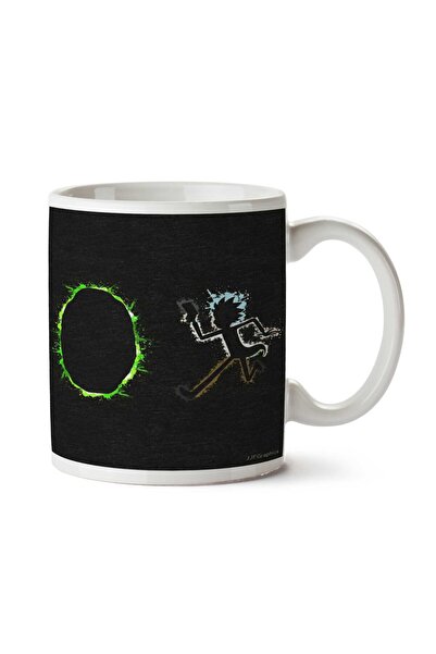 ART HEDİYE كوب ريك بورتال مطبوع على الجانبين