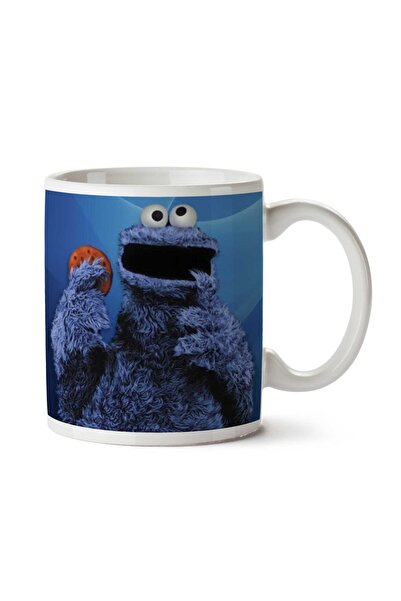 ART HEDİYE كوب كوكي مونستر كوكي مونستر مطبوع على الجانبين