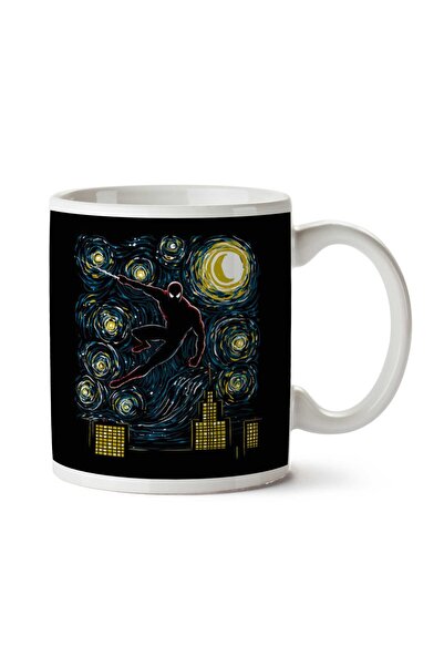 ART HEDİYE كوب ستاري سبايدر مان مطبوع على الجانبين