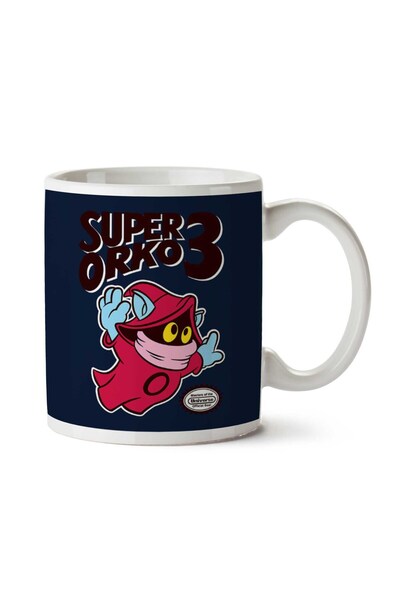 ART HEDİYE كوب سوبر أوركو 3 هي مان مطبوع على الجانبين