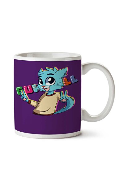 ART HEDİYE Gumball Colorful Two Sided Printed Mug