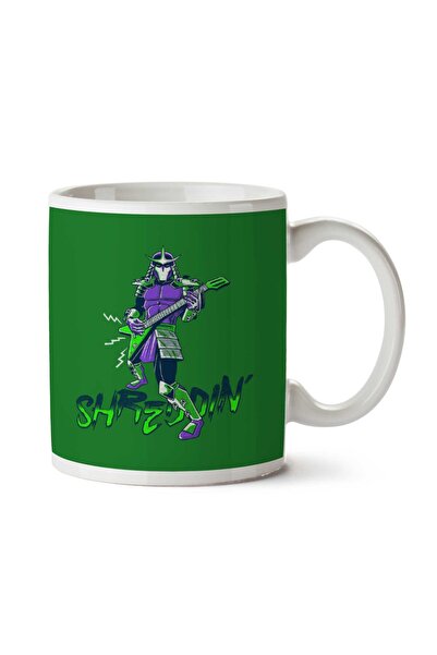 ART HEDİYE Shreddin Teenage Mutant Ninja Turtles Shredder Two Side Printed Mug