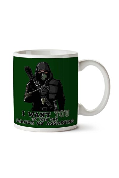 ART HEDİYE كوب من Arrow I Want You To Join The League Of Assassins مطبوع على ...