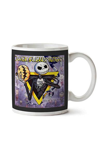 ART HEDİYE كوب Nightmare Before Chirstmas مرحبًا بك في كابوسك مطبوع عليه وجهين