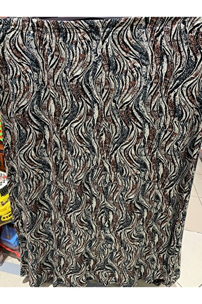 Butik Hijab plus size patterned elasticated young mother skirt