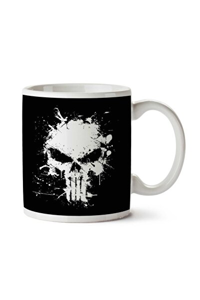 ART HEDİYE كوب كوب مطبوع على الجانبين من Punisher Violence Spray Graffiti