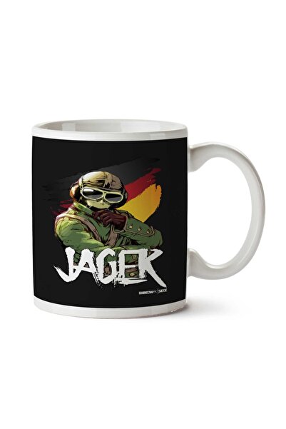 ART HEDİYE كوب Rainbow Six Jager مطبوع على الجانبين
