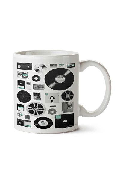 ART HEDİYE كوب مطبوع على الجانبين لأنظمة تسجيل البيانات