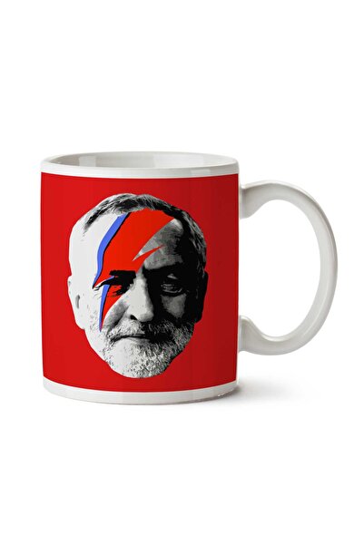 ART HEDİYE كوب جيريمي كوربين زيجي ستاردست ديفيد باوي.png مطبوع على الجانبين