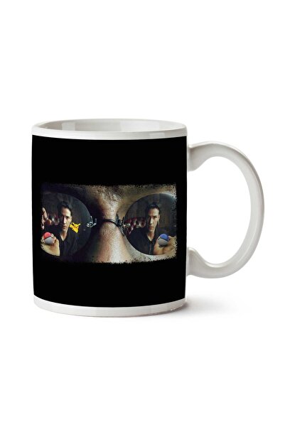 ART HEDİYE كوب بوكيمون ماتريكس بيكاتشو أحمر أزرق بوكيبول نيو مورفيوس مطبوع عل...