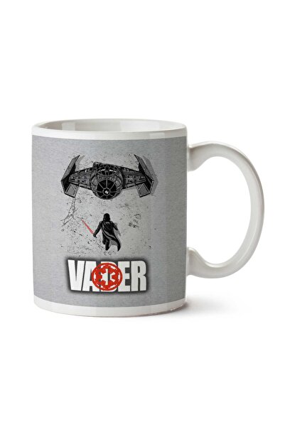 ART HEDİYE كوب Vader Tie Fighter Manga Style Star Wars.png مطبوع على الجانبين