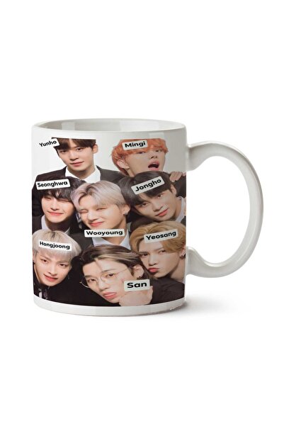 ART HEDİYE كوب مطبوع عليه اسم شخصية BTS على الجانبين
