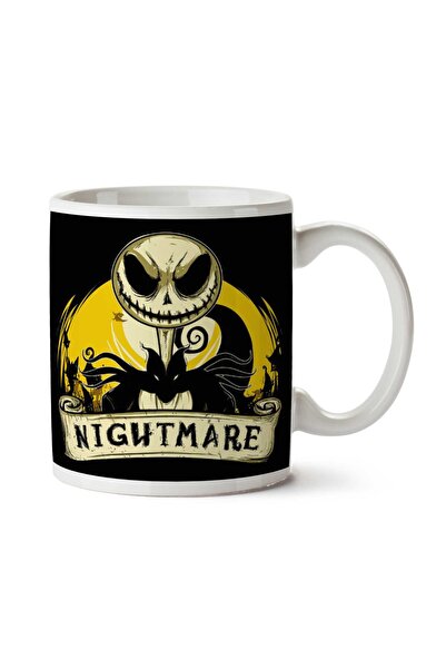 ART HEDİYE My Nightmare Before Christmas Two Sided Printed Mug