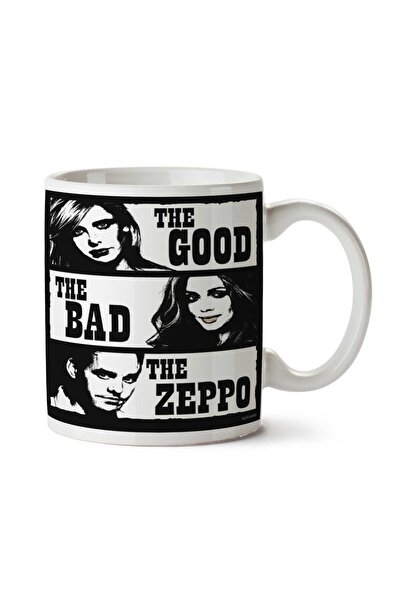 ART HEDİYE كوب The Good The Bad The Zeppo2 مطبوع على الجانبين