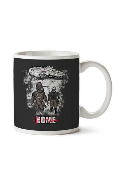 ART HEDİYE Star Wars Millenium Falcon Akira Title Picture Two Sided Printed Mug