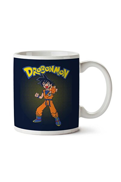 ART HEDİYE كوب بطبعة دراغون بول وبوكيمون ماشوب على الوجهين