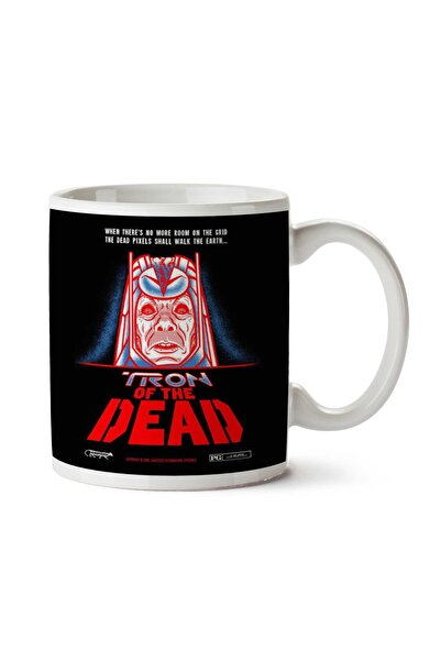 ART HEDİYE كوب ترون أوف ذا ديد مطبوع على الجانبين