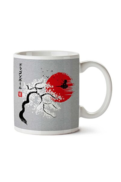 ART HEDİYE كوب كوب مطبوع على الجانبين من Cloud Dragon Ball Z Goku Japan
