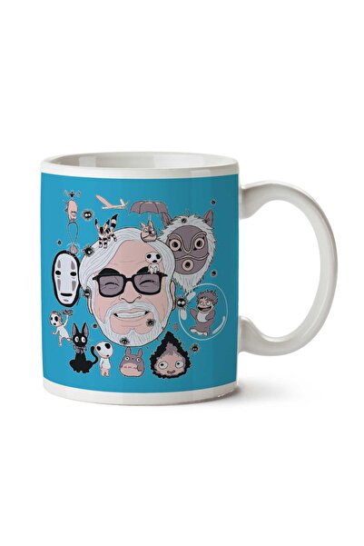 ART HEDİYE كوب هاياو ميازاكي تريبيو ستوديو جيبلي مطبوع على الجانبين