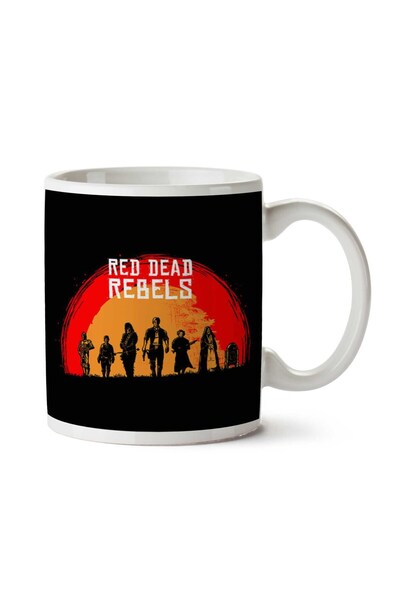 ART HEDİYE Red Dead Rebels Star Wars Redemption Two Sided Printed Mug