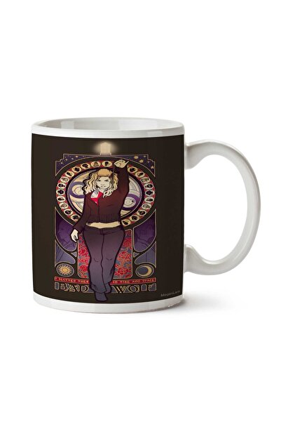 ART HEDİYE كوب مطبوع على الجانبين من Bad Wolf