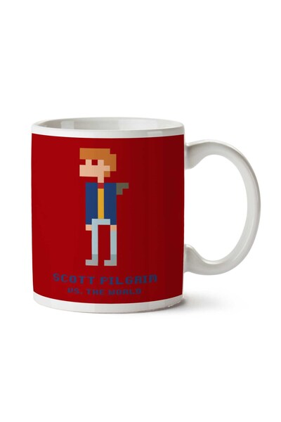 ART HEDİYE كوب سكوت بيلجريم ضد ذا وورلد بيكسل مطبوع على الجانبين