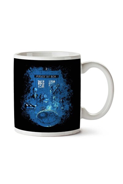 ART HEDİYE كوب مطبوع عليه وجهين من Life Of The Doctor Who