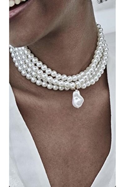 Jovela Inci choker tasma kolye