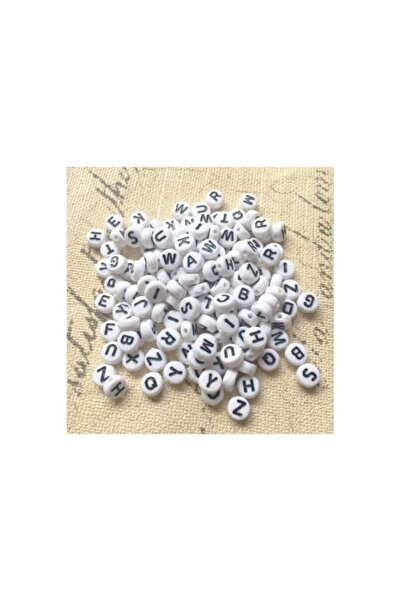 HASAN ERDOĞAN Mărgele cu litere plate 200 buc