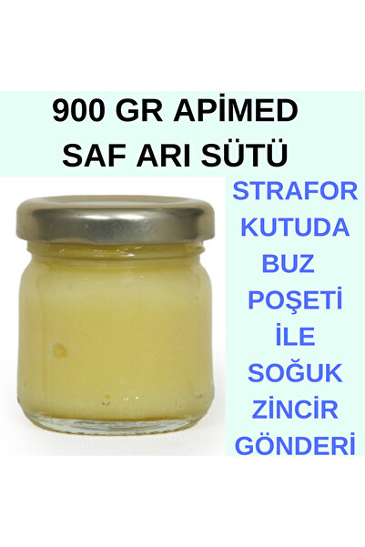 APİMED ARI SÜTÜ (900GR) AVANTAJLI ÜRÜNSTRAFOR KUTUDA BUZ POŞETİ İLE GÖNDERİM