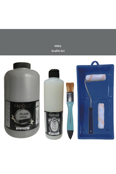 Cadence Mobilya Boyası-Cadence Multisurface H-081 Grafiti Gri 2000Ml Ultimate...