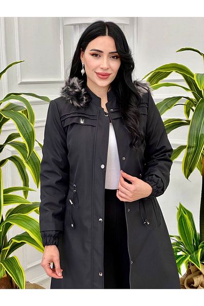 MODA PERFECT TESETTUR WINTER BONDIT PARK COAT BLACK