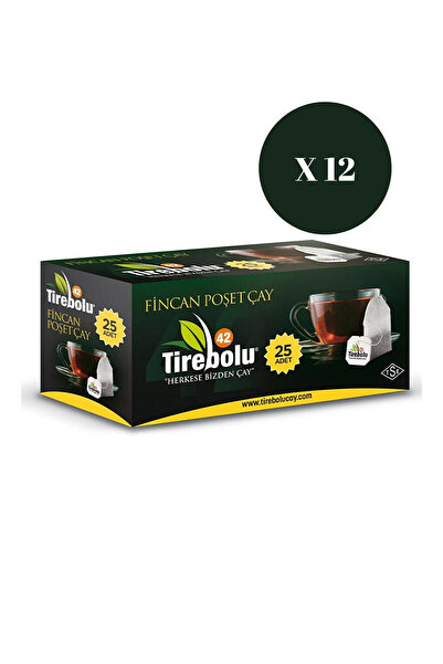 Tirebolu 42 25 Li Fincan Poşet Çay X 12
