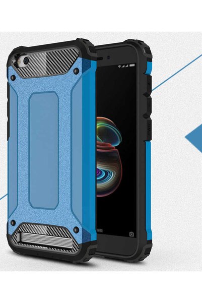 GRABONO حافظة هاتف Xiaomi Redmi 5A مكونة من 5 طبقات حماية كاملة من القياسات ا...