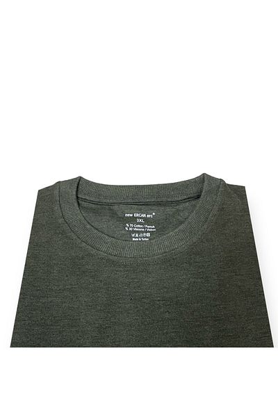 Sadık Collection Ercan Triko Ανδρικό Μεγάλο Μέγεθος Μπλούζα Ποδηλασίας Σαλαχιού Χρώμα 2041