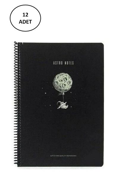 Gıpta A4 Astro Notes Sp.Cardboard.Kpk.Caiet 80 coli cu rigle 12 buc.