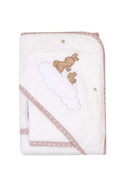 Marie Claire Bebek Kundak Setı Lapınou 100% Pamuk Kundak Kese 2 Li Set Bej