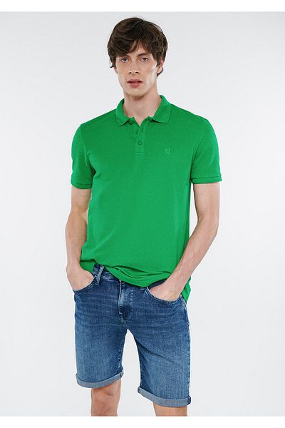 Mavi Πράσινο T-Shirt Polo Slim Fit / Στενό κόψιμο 064946-71754