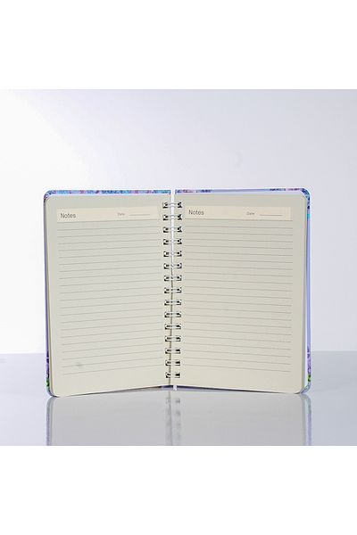 Beenotes Kitten Hard Cover Spiral Elastic Striped Notebook / School Notebook / Notepad