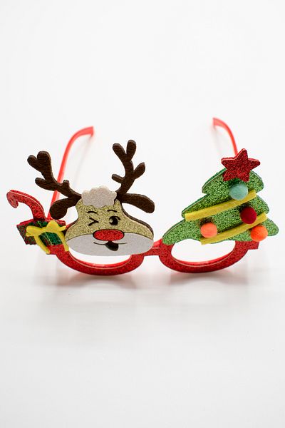 Waldern Christmas Themed Christmas Party Glasses