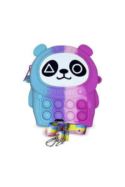 Ogi Mogi Toys Umhängetasche mit Panda-Motiv aus Silikon
